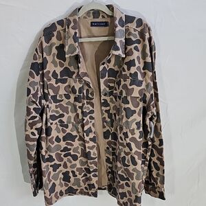 Trinity Men’s Camouflage Field Jacket in Tan, Brown and Black